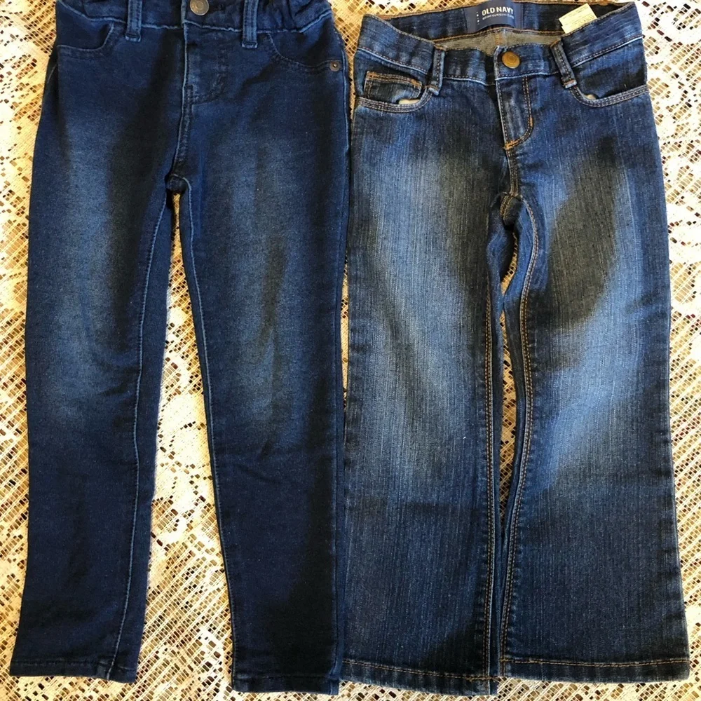Old Navy 4t cat Jack 4/5 Kids' Blue Jeans bundle